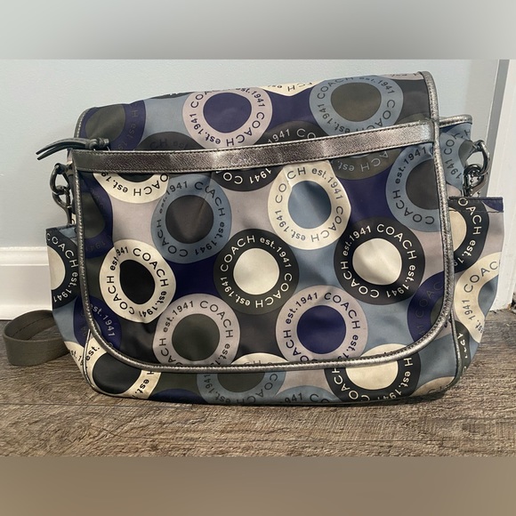 Coach Signature Snaphead Diaper Bag - Picture 1 of 7